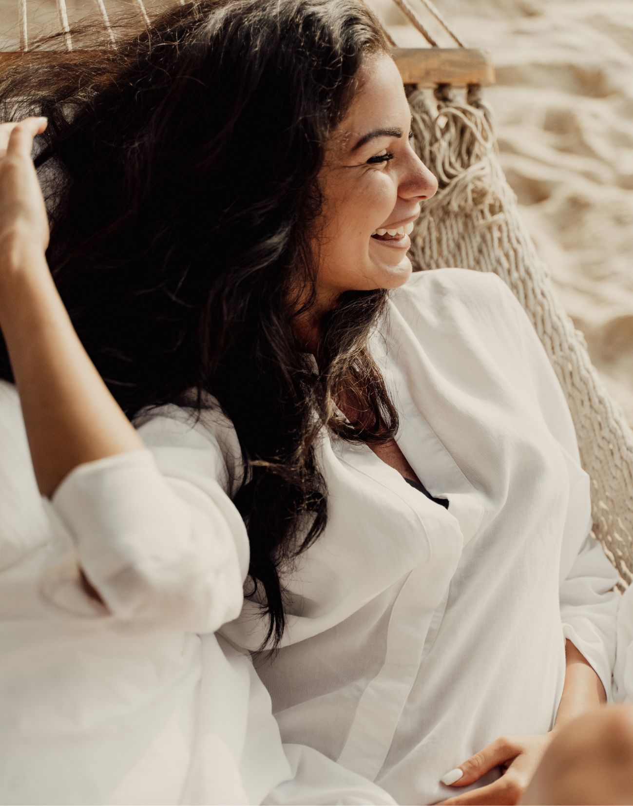 Laughing woman